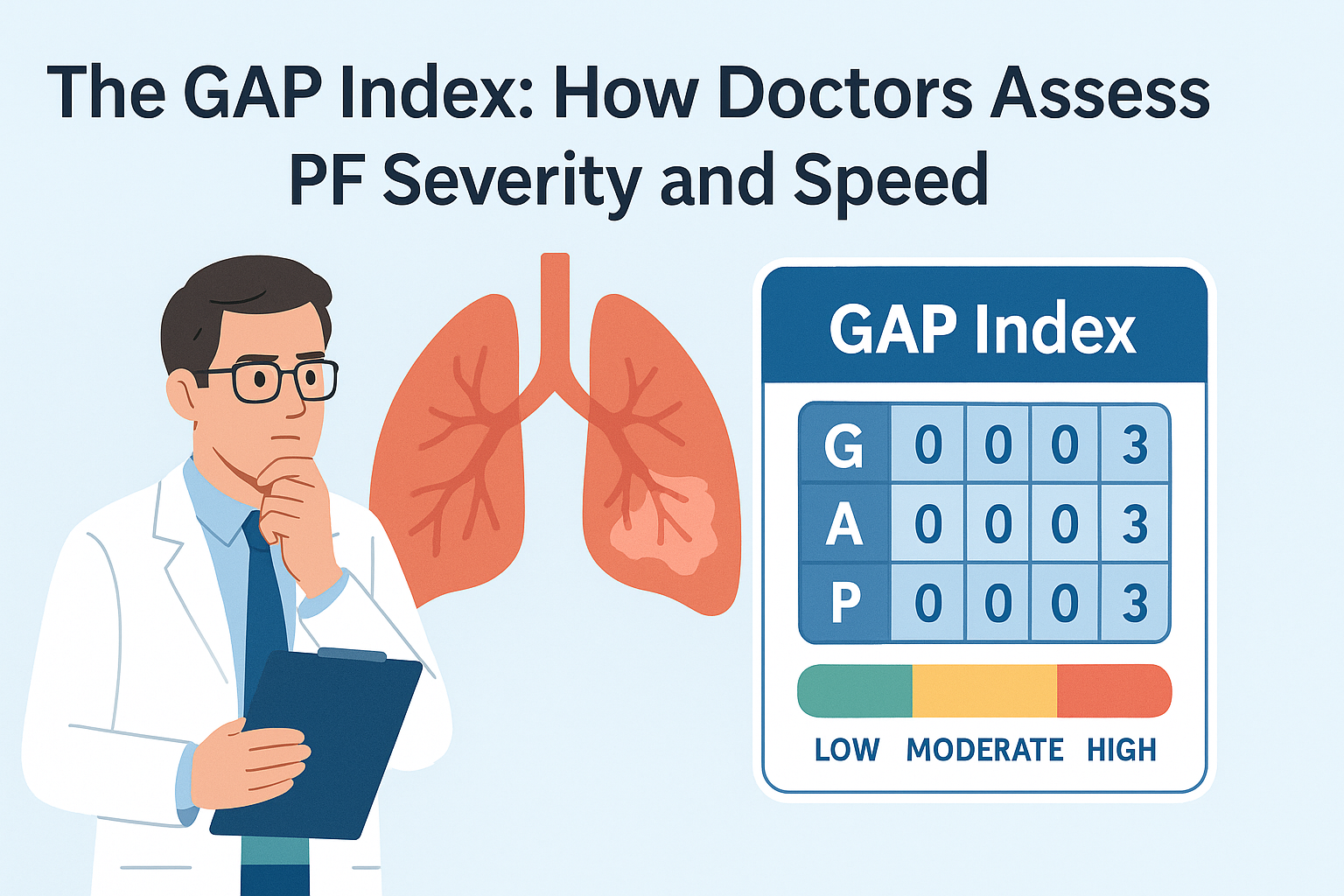 The GAP Index: How Doctors Assess PF Severity and Speed