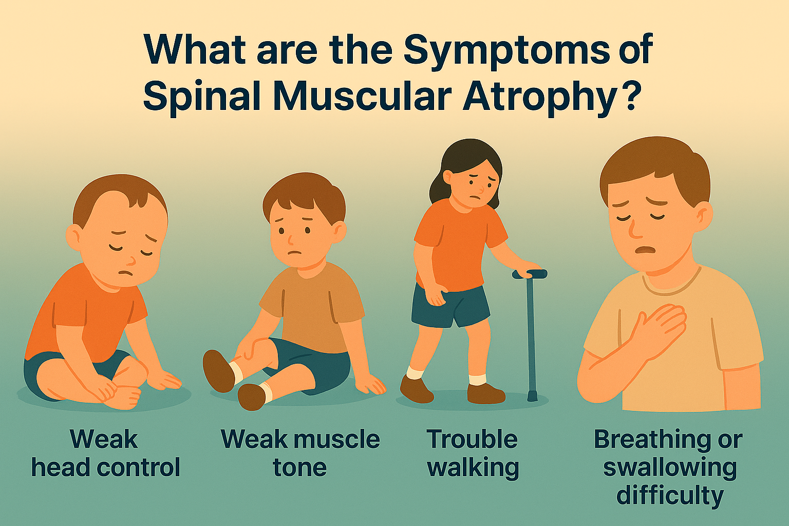 What are the Symptoms of Spinal Muscular Atrophy?