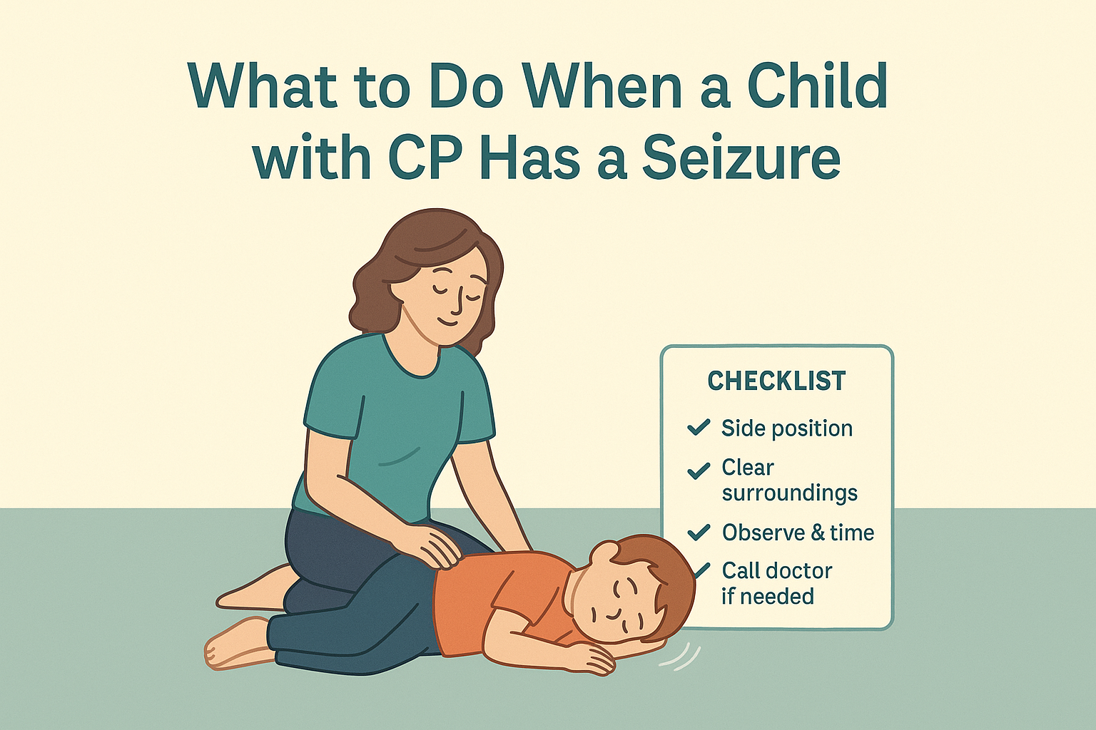 Seizures in Children with Cerebral Palsy: What Every Parent Must Know 10 What to do when a Child with CP has a Seizure?