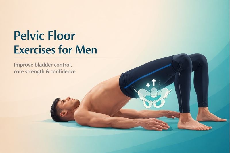 Pelvic Floor Exercises for Men: Improve Stamina & Control? 7 Pelvic Floor Exercise