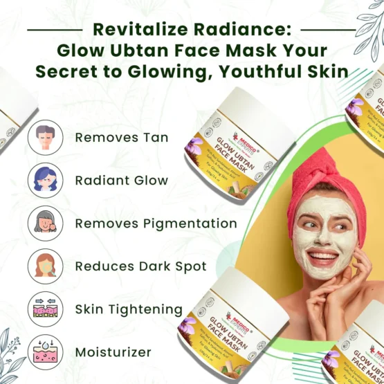 MedicoExperts Glow Ubtan Face Mask Features