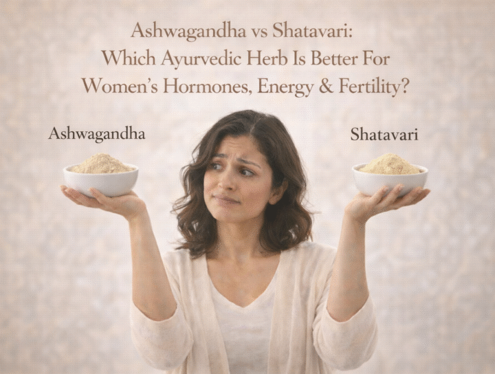 Ashwagandha vs Shatavari - Which Ayurvedic Herb Is Better For Women’s Hormones, Energy & Fertility?