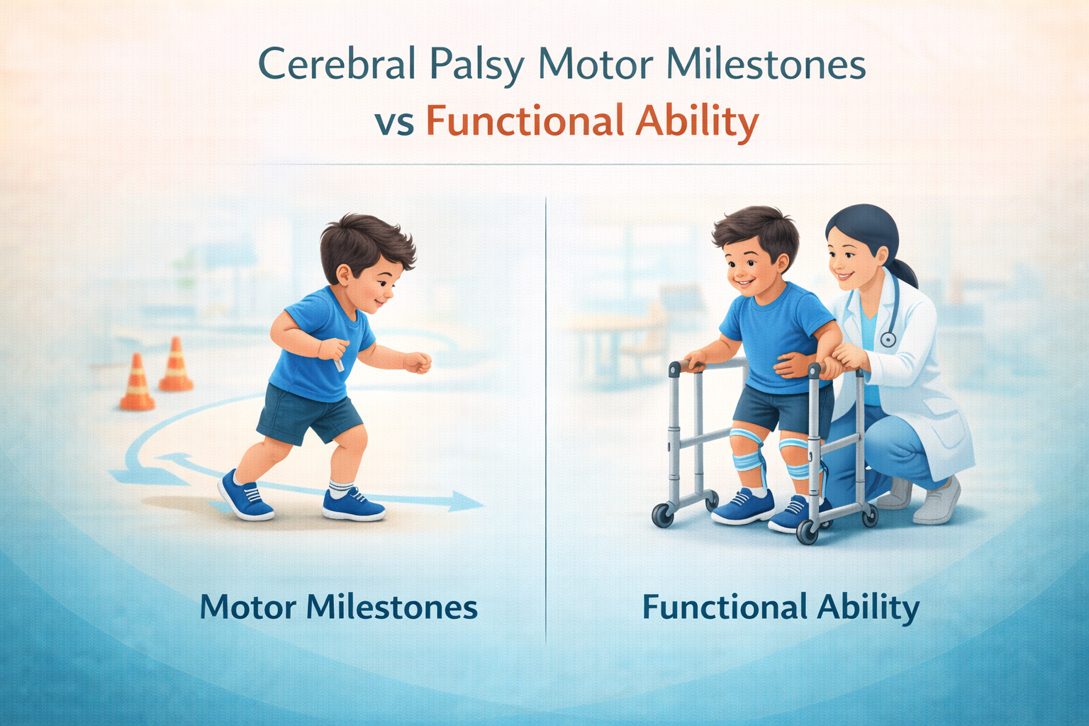 Gross Motor Function in Cerebral Palsy: Therapy & Outcomes
