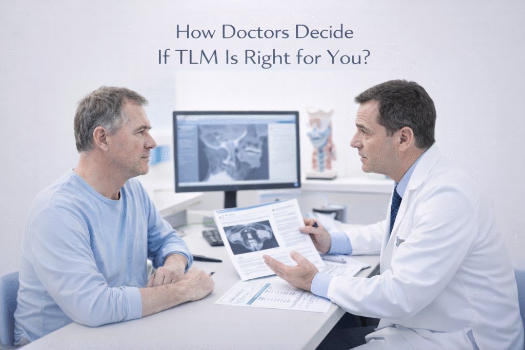 Transoral Laser Microsurgery (TLM): Uses, Benefits, Risks & Recovery 15 How Doctors Decide If TLM Is Right for You?