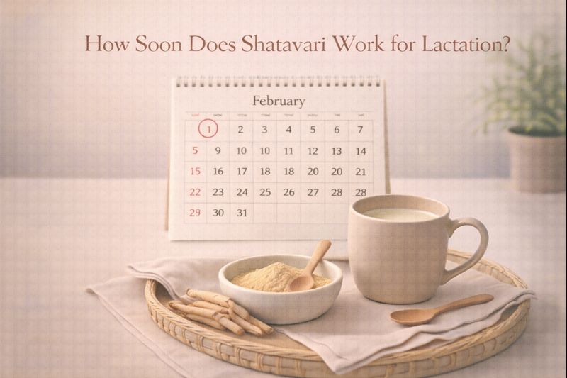 How Soon Does Shatavari Work for Lactation?