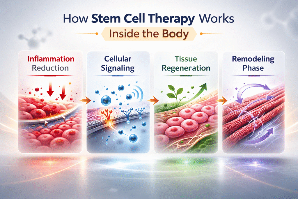 How Stem Cell Therapy Works Inside the Body