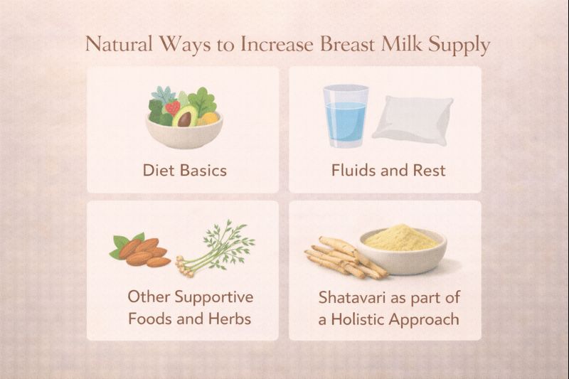 Natural Ways to Increase Breast Milk Supply