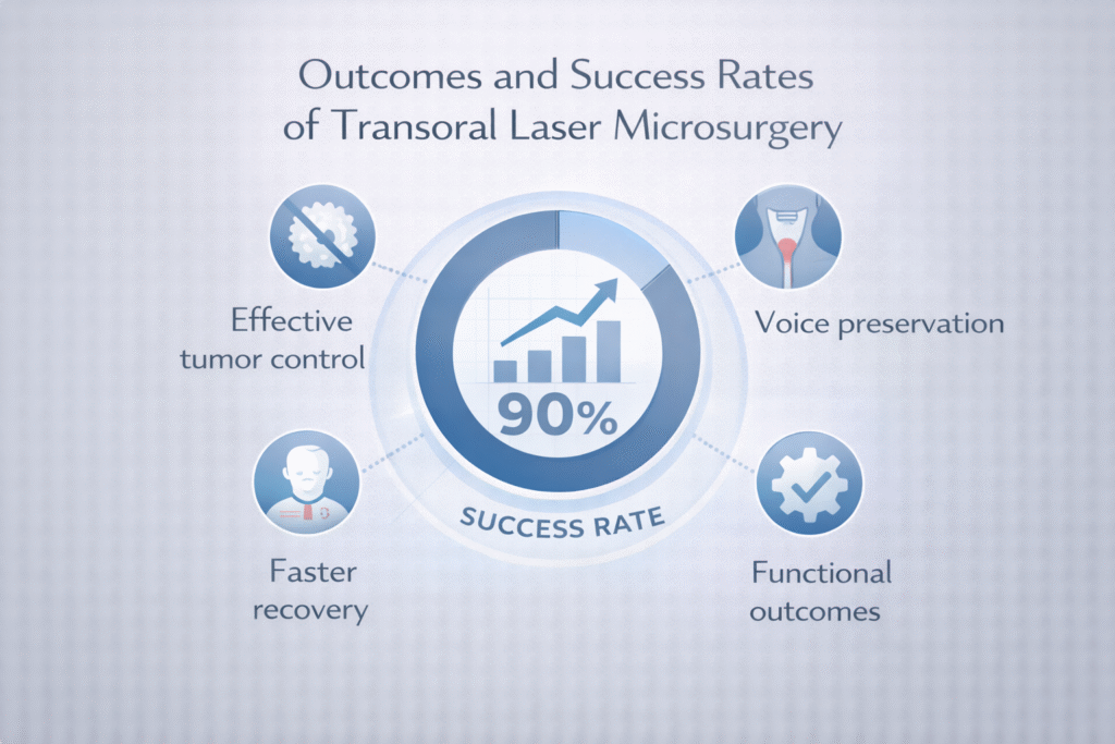 Transoral Laser Microsurgery (TLM): Uses, Benefits, Risks & Recovery 14 Outcomes and Success Rates of Transoral Laser Microsurgery