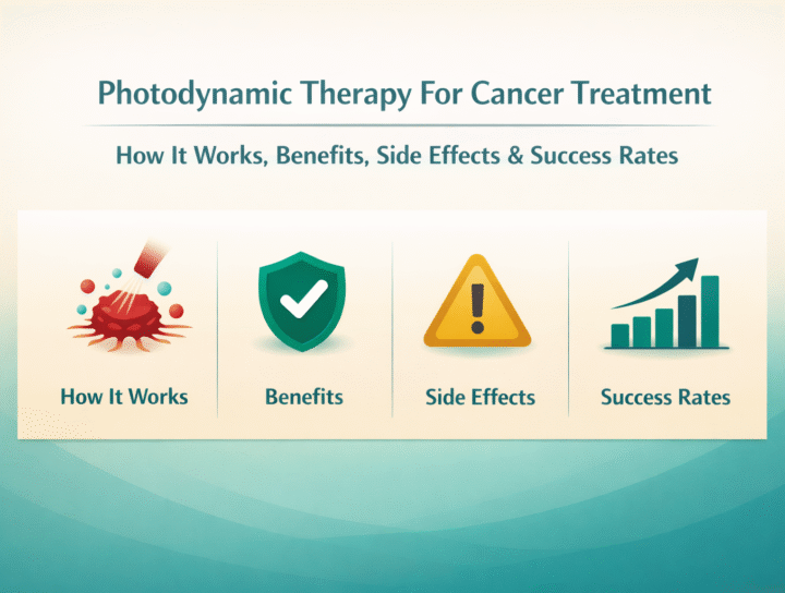 Photodynamic Therapy For Cancer Treatment: How It Works, Benefits, Side Effects & Success Rates 46 Photodynamic Therapy For Cancer Treatment - How It Works, Benefits, Side Effects & Success Rates
