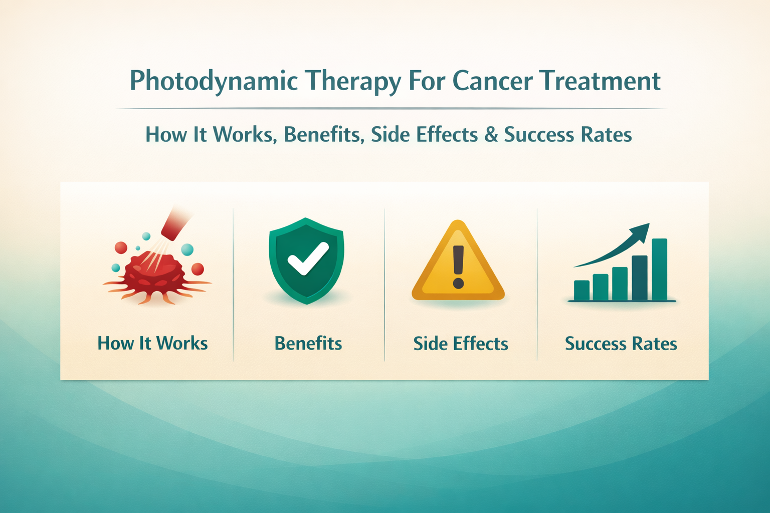 Photodynamic Therapy For Cancer Treatment: How It Works, Benefits, Side Effects & Success Rates 7 Photodynamic Therapy For Cancer Treatment - How It Works, Benefits, Side Effects & Success Rates
