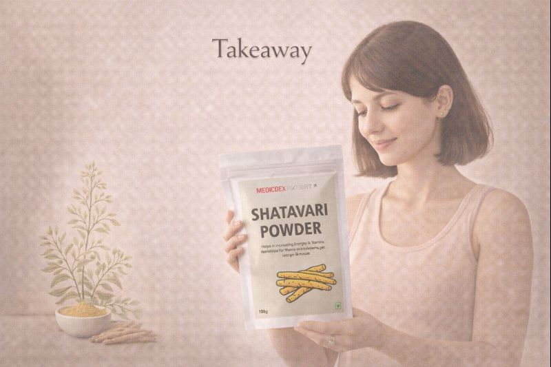 Shatavari Benefits for Female Fertility - Takeaway