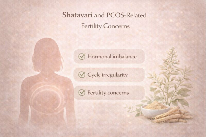 Shatavari and PCOS-Related Fertility Concerns