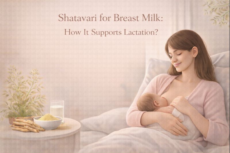 Shatavari for Breast Milk - How it Supports Lactation?