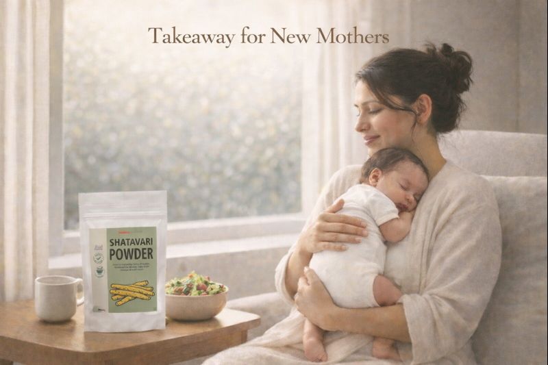 Shatavari for Lactation - Takeaway for New Mothers