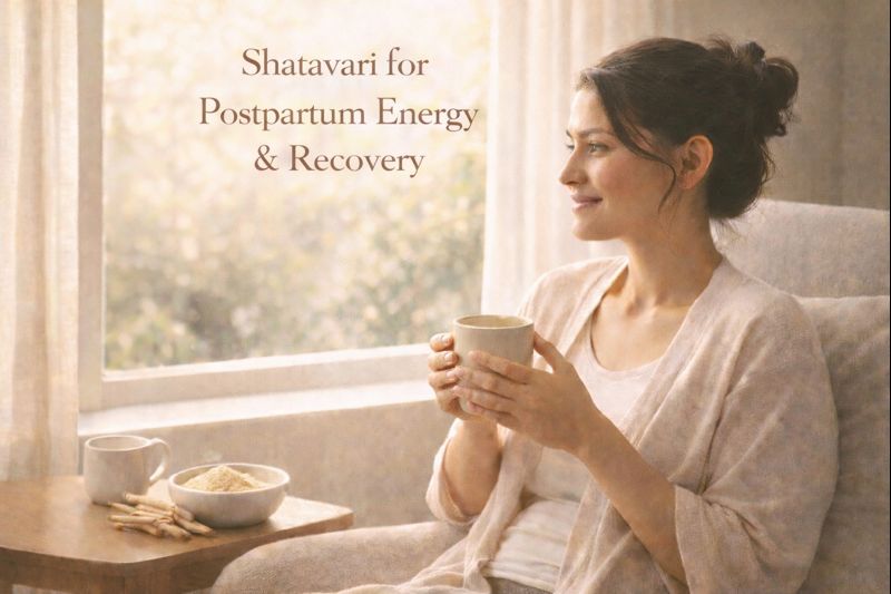 Shatavari for Postpartum Energy & Recovery