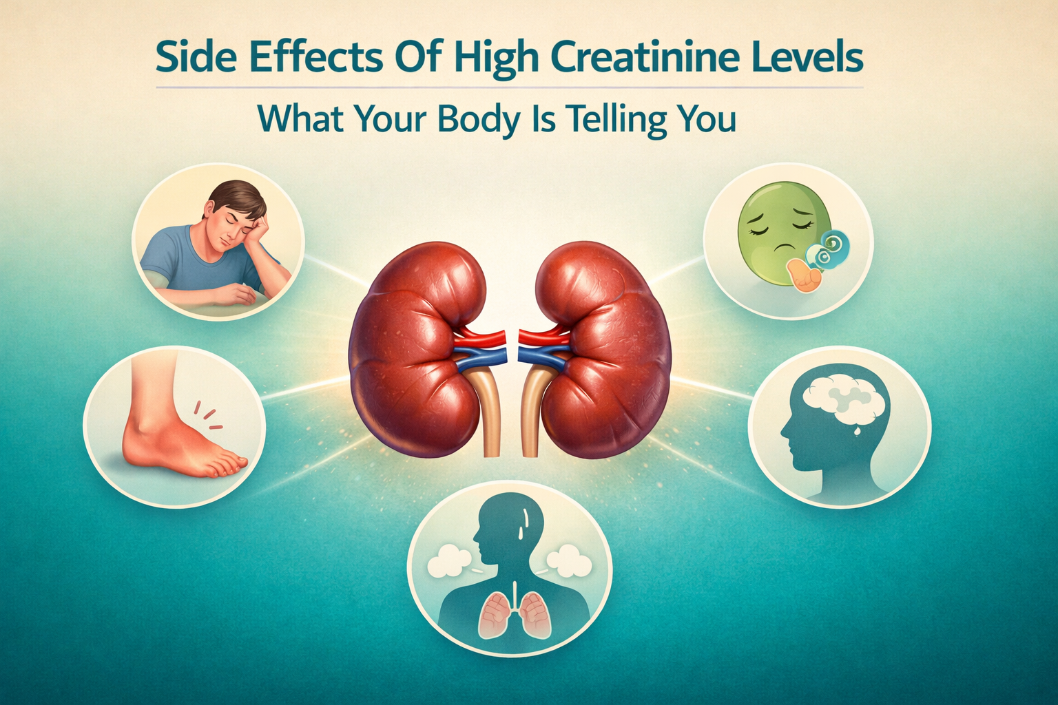 Side Effects Of High Creatinine Levels - What Your Body Is Telling You