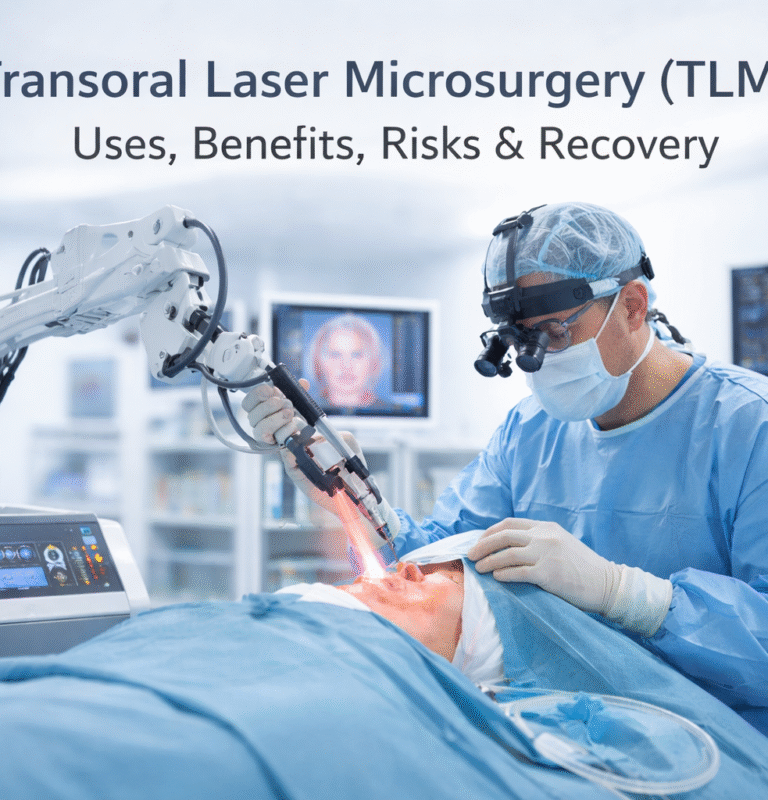Transoral Laser Microsurgery (TLM) - Uses, Benefits, Risks & Recovery