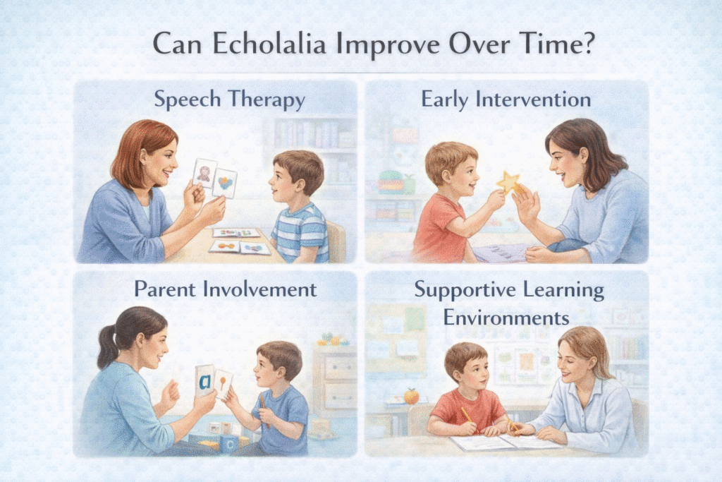 Why Does My Autistic Child Repeat Words Or Phrases? Echolalia In Autism Explained 11 Can Echolalia Improve Over Time?