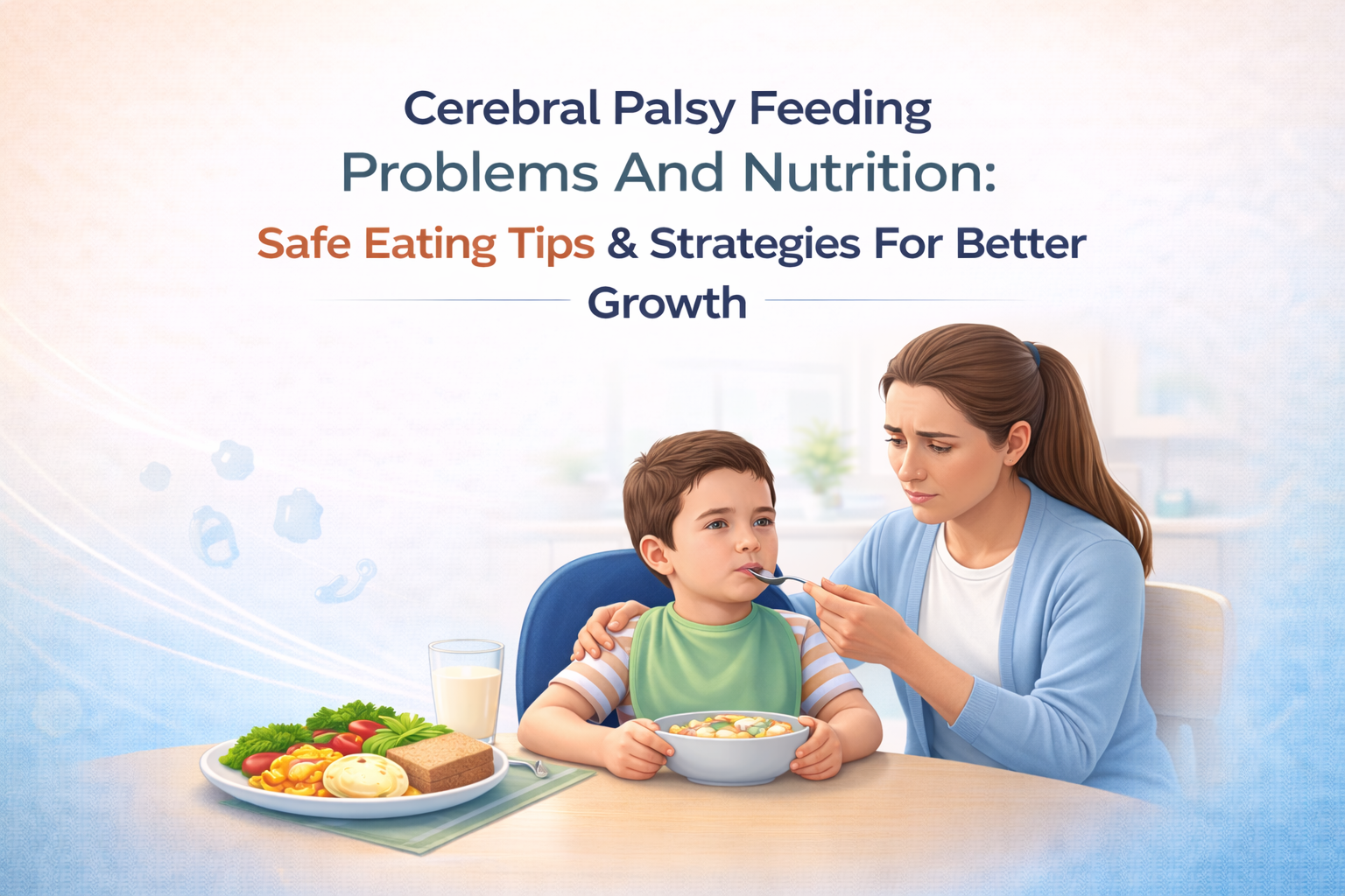 Cerebral Palsy Feeding Problems And Nutrition - Safe Eating Tips & Strategies For Better Growth