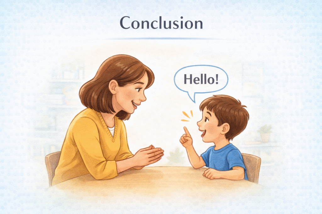 Why Does My Autistic Child Repeat Words Or Phrases? Echolalia In Autism Explained 12 Echolalia in Autism - Conclusion