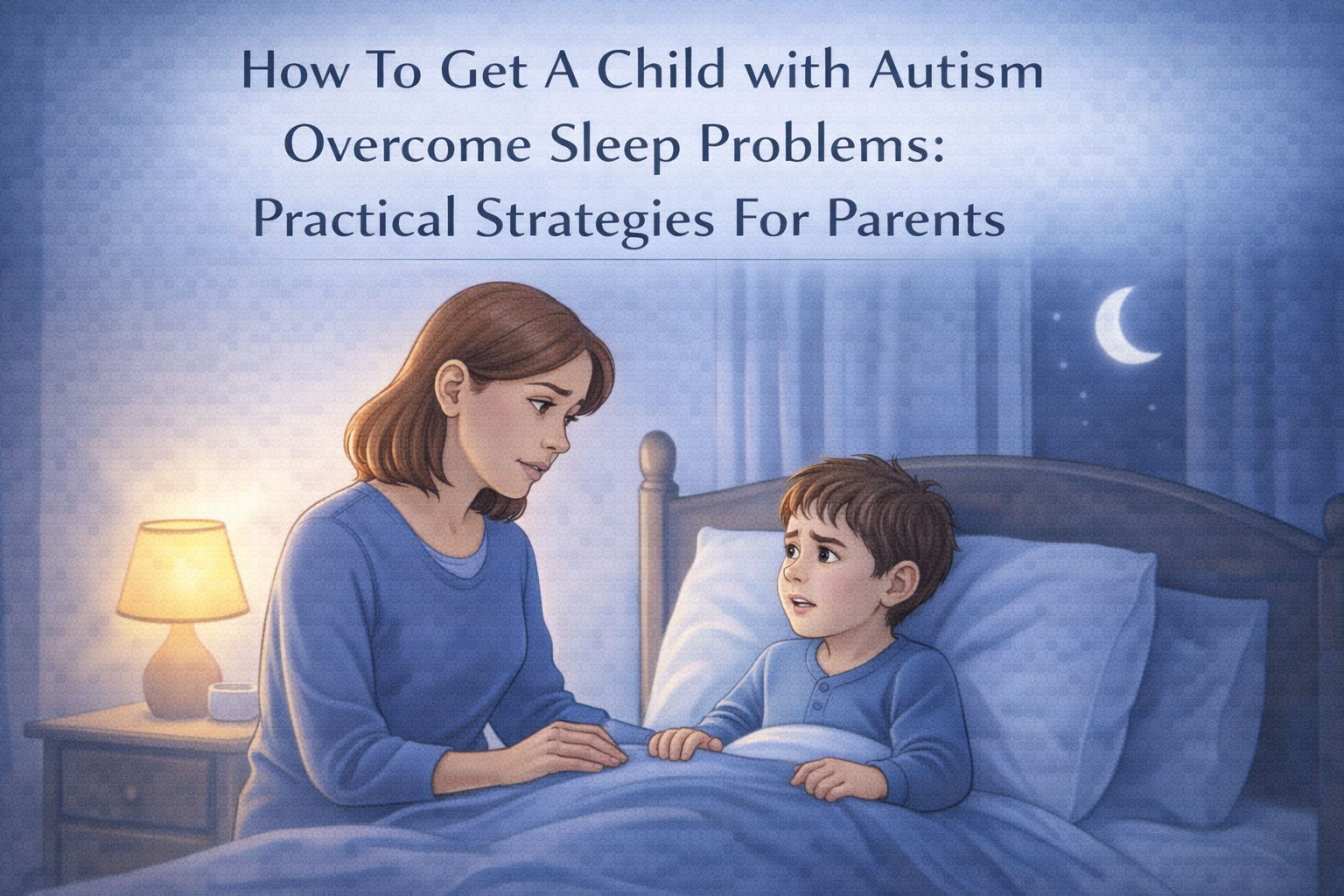 How To Get A Child with Autism Overcome Sleep Problems - Practical Strategies For Parents