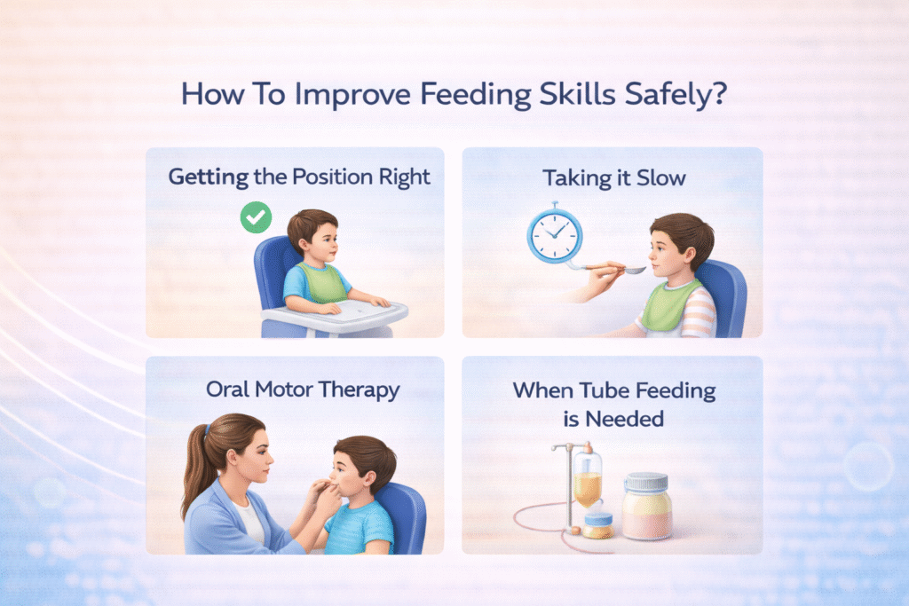 How To Improve Feeding Skills Safely?