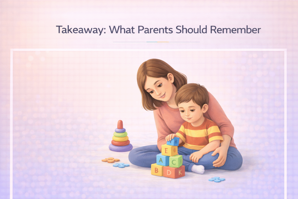 Autism Regression - Takeaway - What Parents Should Remember