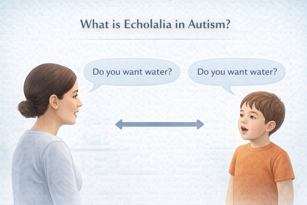 Why Does My Autistic Child Repeat Words Or Phrases? Echolalia In Autism Explained 8 What is Echolalia in Autism