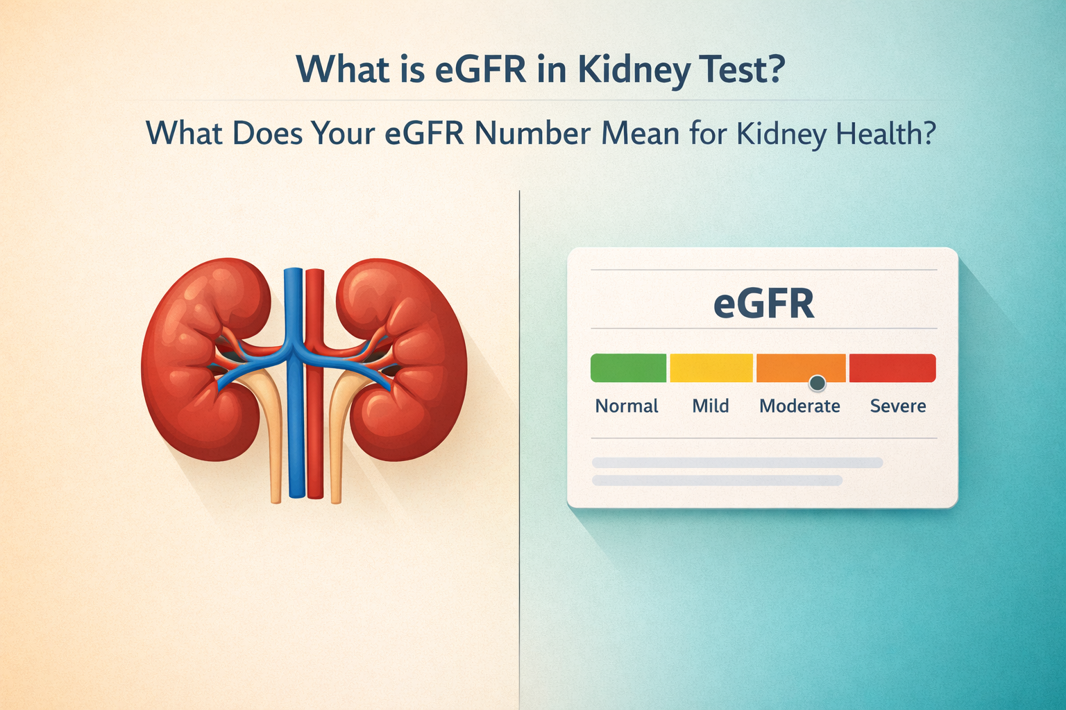 What is eGFR in Kidney Test? What Does Your eGFR Number Mean for Kidney Health?