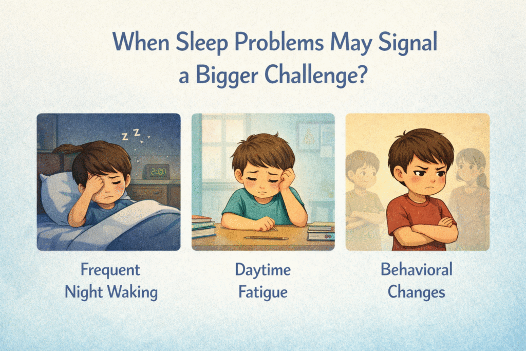 When Sleep Problems May Signal a Bigger Challenge?