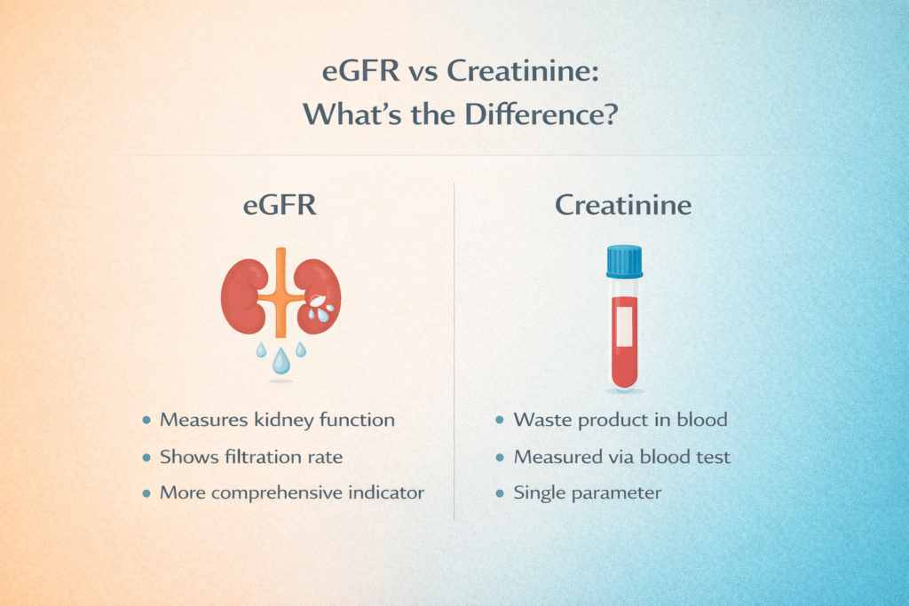 eGFR vs Creatinine - What’s the Difference?
