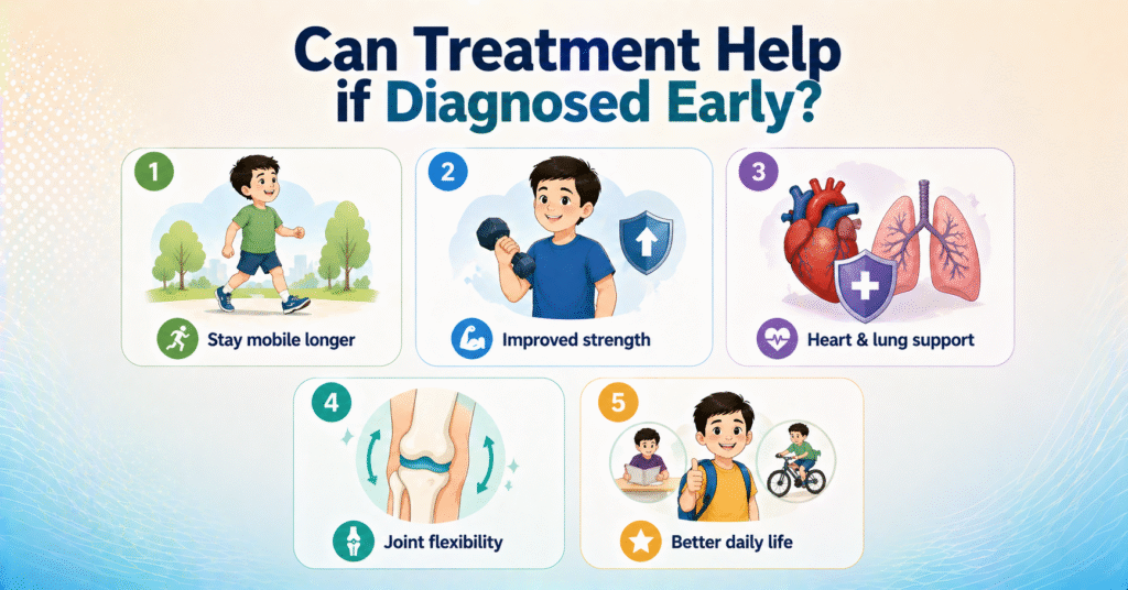 Enlarged Calves In Children: Could It Be A Sign Of Duchenne Muscular Dystrophy? 11 Can Treatment Help if Diagnosed Early?