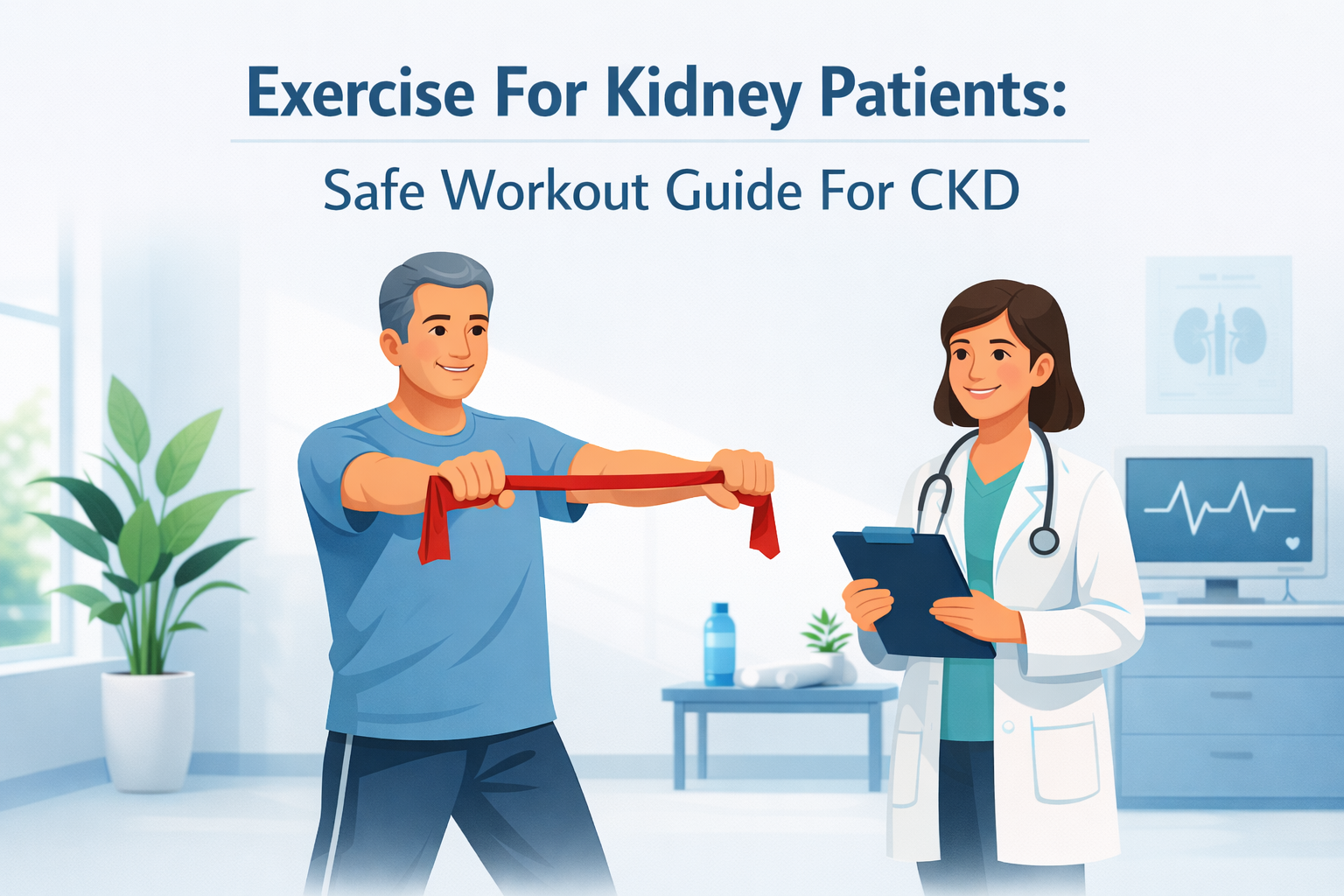Exercise For Kidney Patients - Safe Workout Guide For CKD