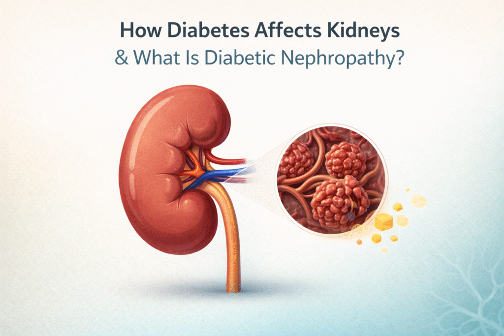 How Diabetes Affects Kidneys & What Is Diabetic Nephropathy?