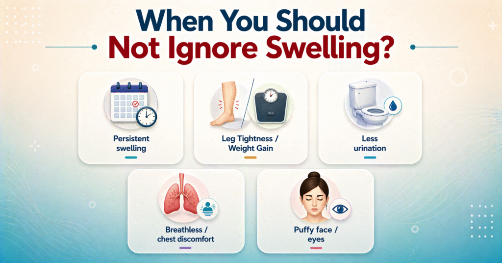 Swelling In Legs Due To Kidney Problem: Early Signs, Causes & How To Protect Your Kidney Health Before It Gets Serious 11 When You Should Not Ignore Swelling?