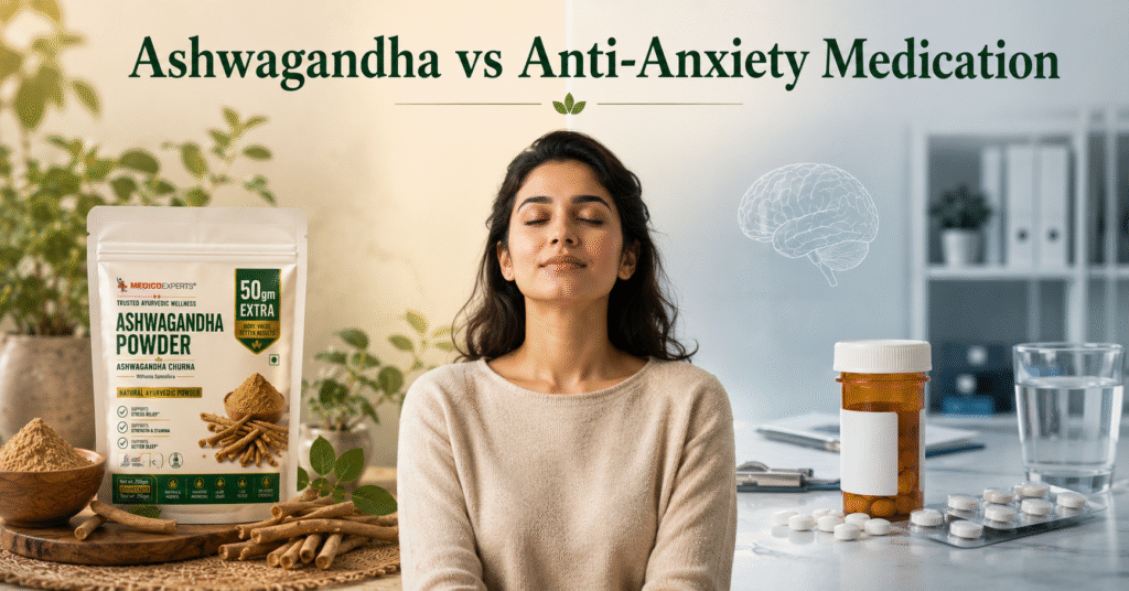 Ashwagandha vs Anti-Anxiety Medication