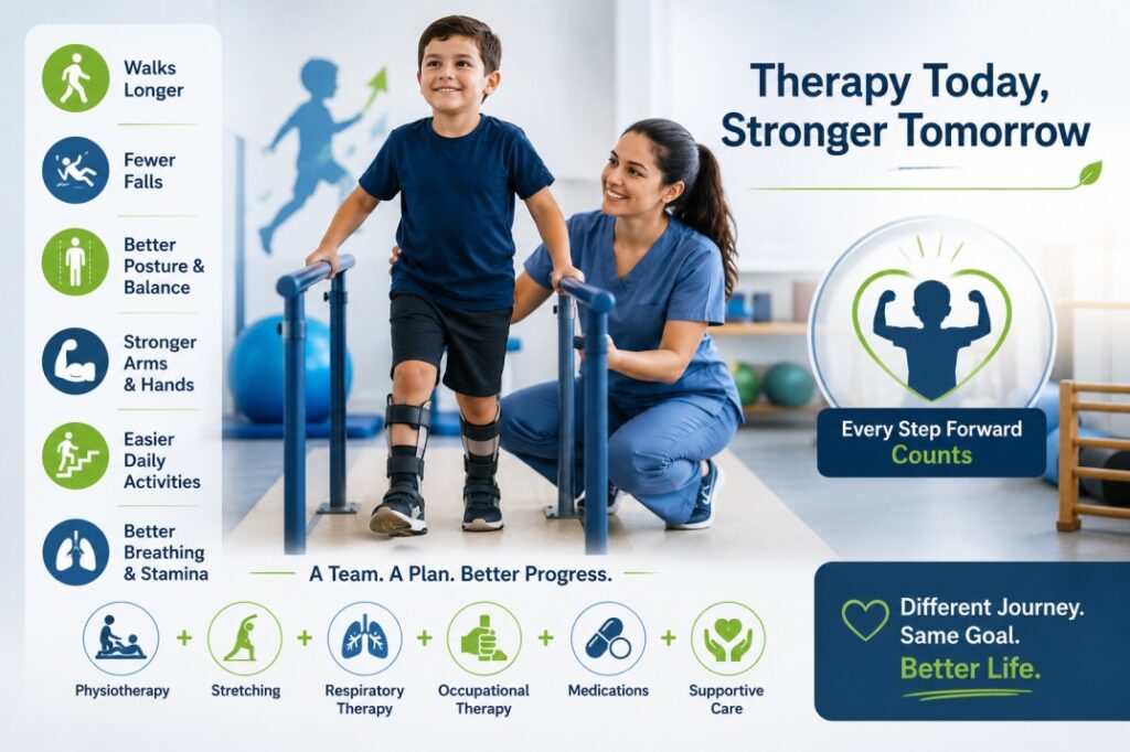 How to Monitor Improvement in Duchenne Muscular Dystrophy at Every Stage 8 Monitor Improvement in Duchenne Muscular Dystrophy , Can Children with DMD Actually Improve with Therapy