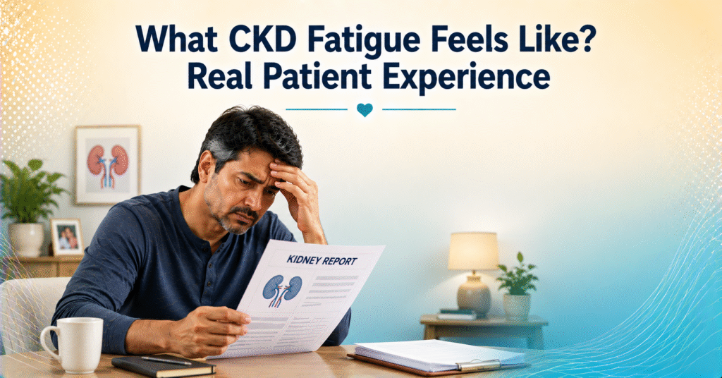 What CKD Fatigue Feels Like - Real Patient Experience