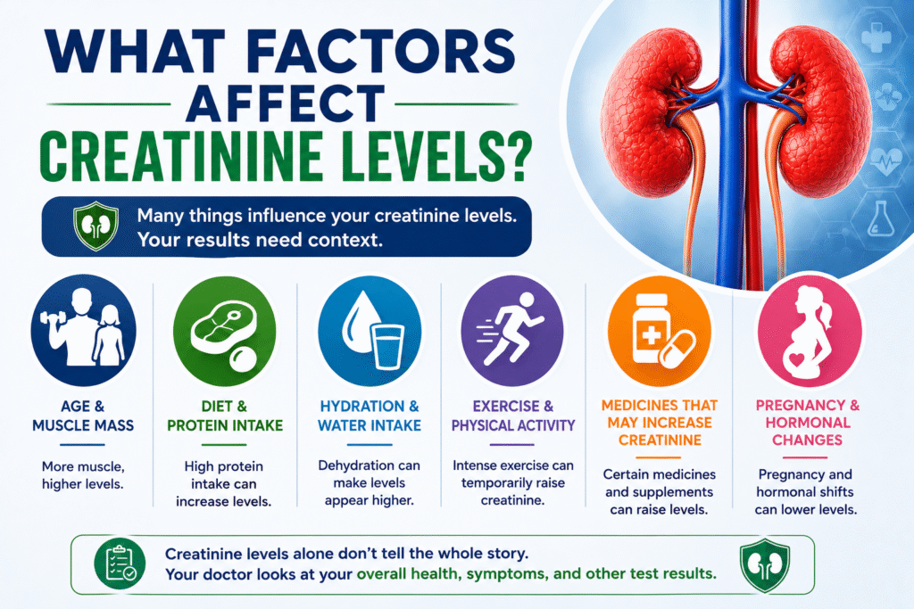 Normal Creatinine Levels by Age: Understand Healthy Kidney Function 8 What-Factors-Affect-Creatinine-Levels