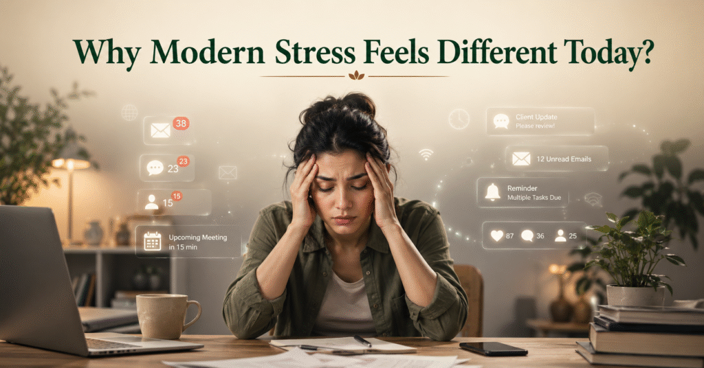 Why Modern Stress Feels Different Today?