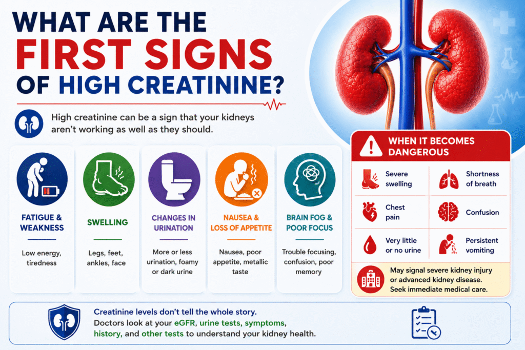 Normal Creatinine Levels by Age: Understand Healthy Kidney Function 9 First Signs of High Creatinine