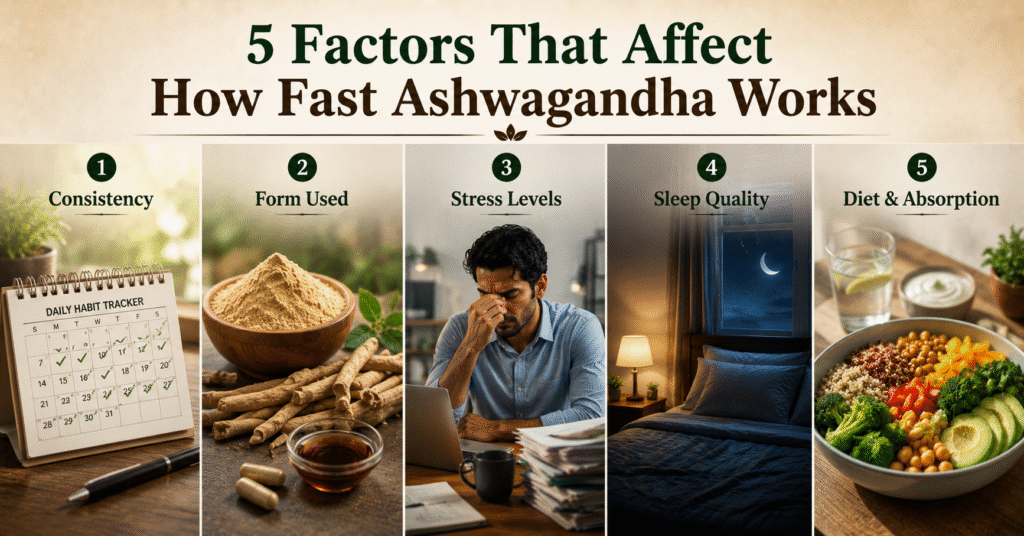 How Long Does Ashwagandha Take To Work? What To Expect Week by Week 9 5 Factors That Affect How Fast Ashwagandha Works