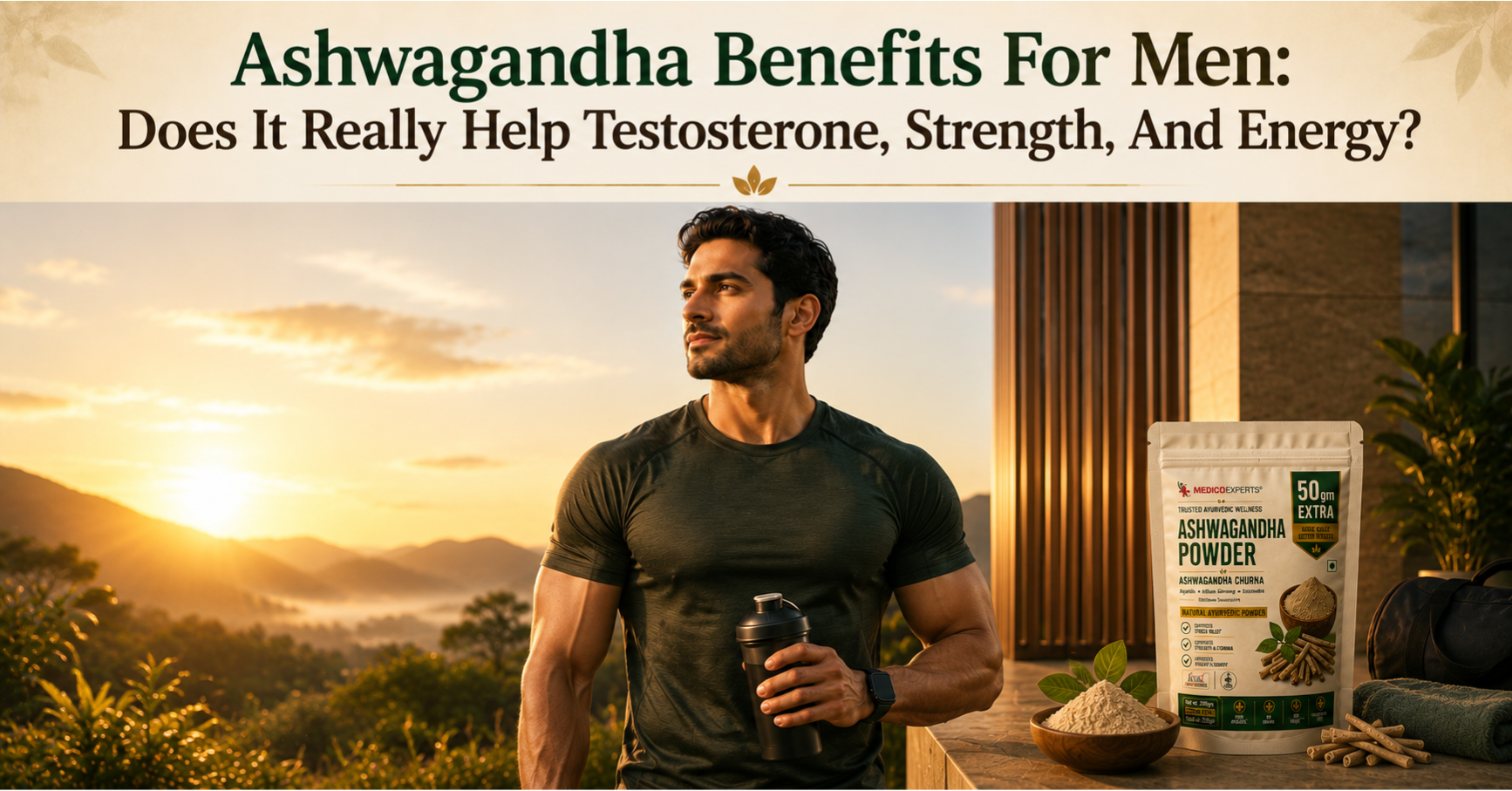 Ashwagandha Benefits For Men - Does It Really Help Testosterone, Strength, And Energy