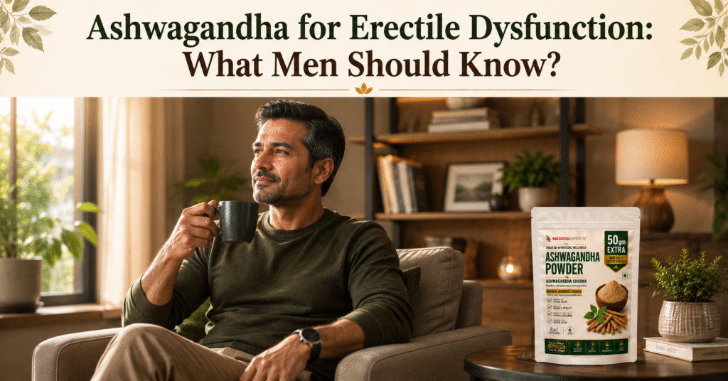 Ashwagandha for Erectile Dysfunction - What Men Should Know?