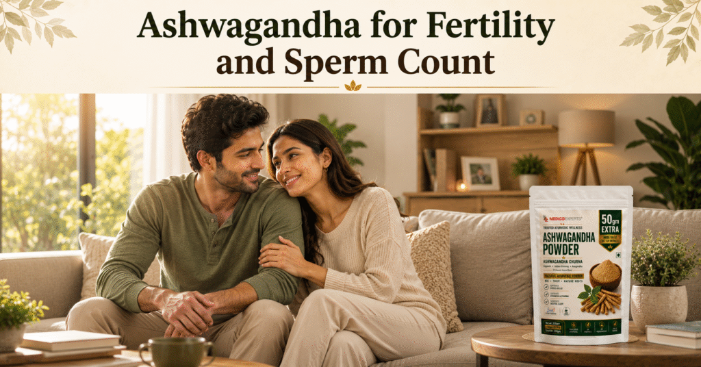 Ashwagandha for Fertility and Sperm Count