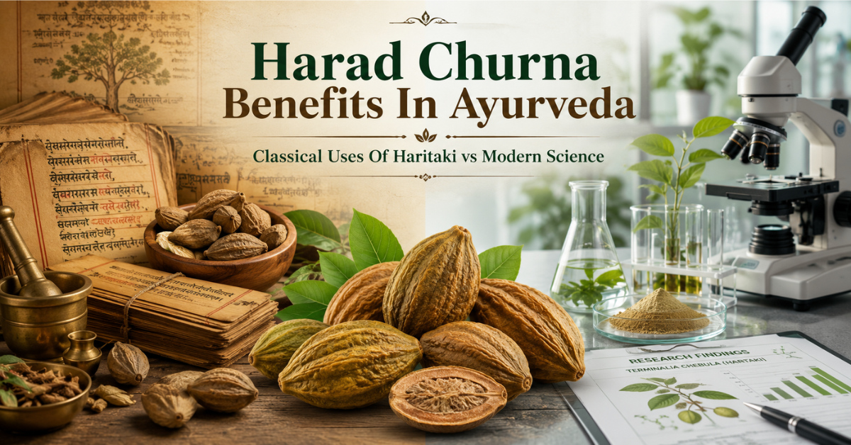 Harad Churna Benefits In Ayurveda - Classical Uses Of Haritaki vs Modern Science