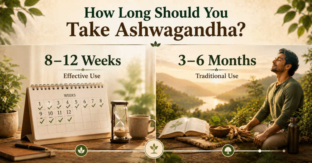 How Long Does Ashwagandha Take To Work? What To Expect Week by Week 10 How Long Should You Take Ashwagandha?