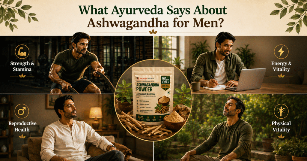 What Ayurveda Says About Ashwagandha for Men?