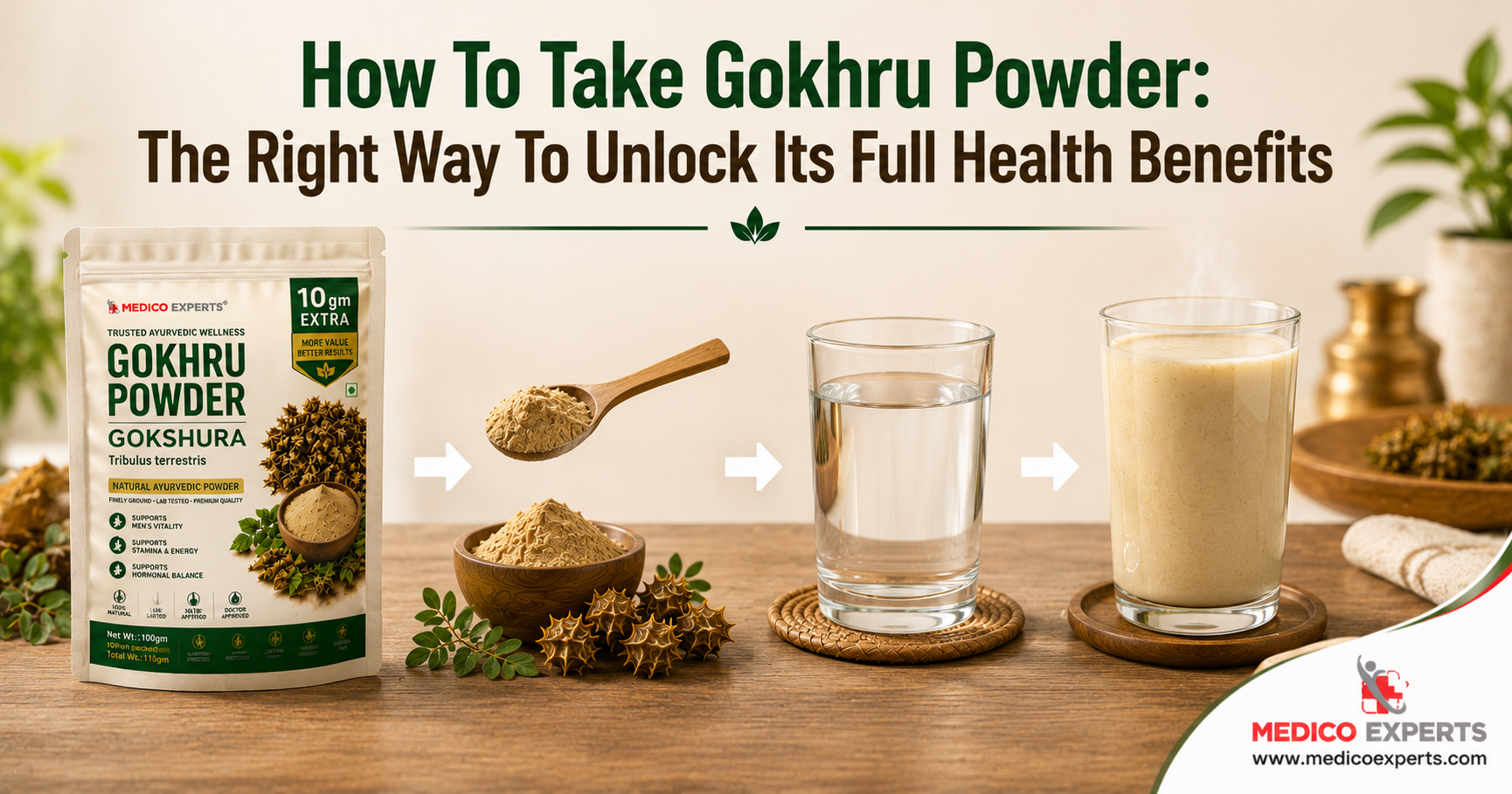 How To Take Gokhru Powder - The Right Way To Unlock Its Full Health Benefits