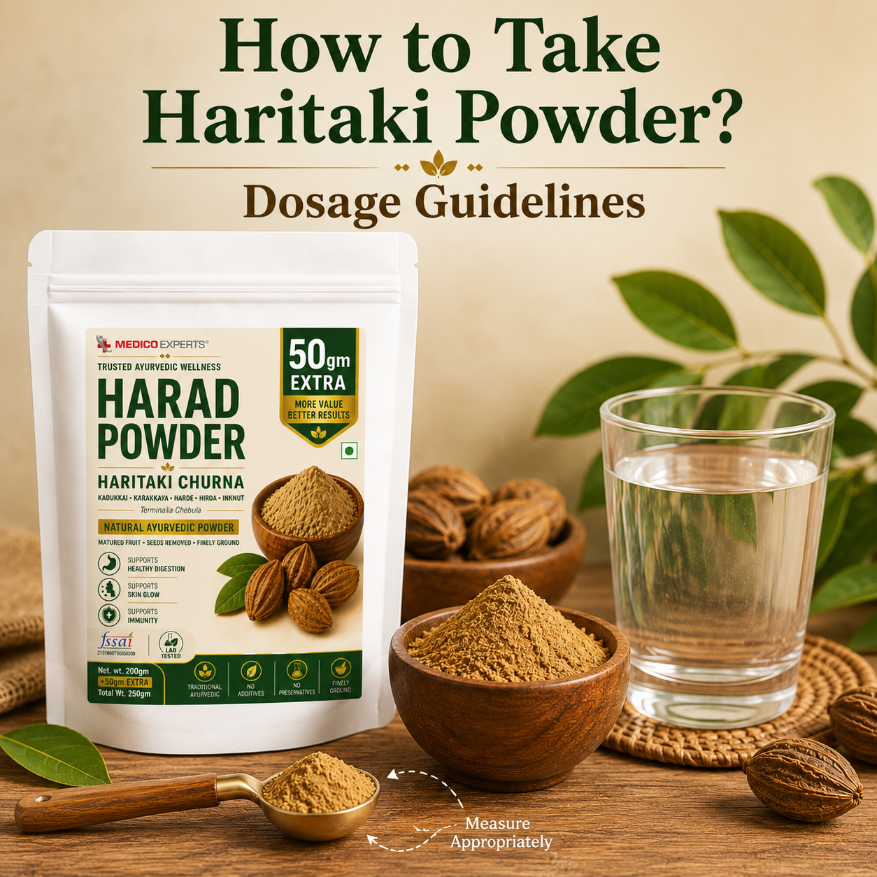 How to Take Haritaki Powder - Dosage Guidelines How to Take Haritaki Powder - Dosage Guidelines?